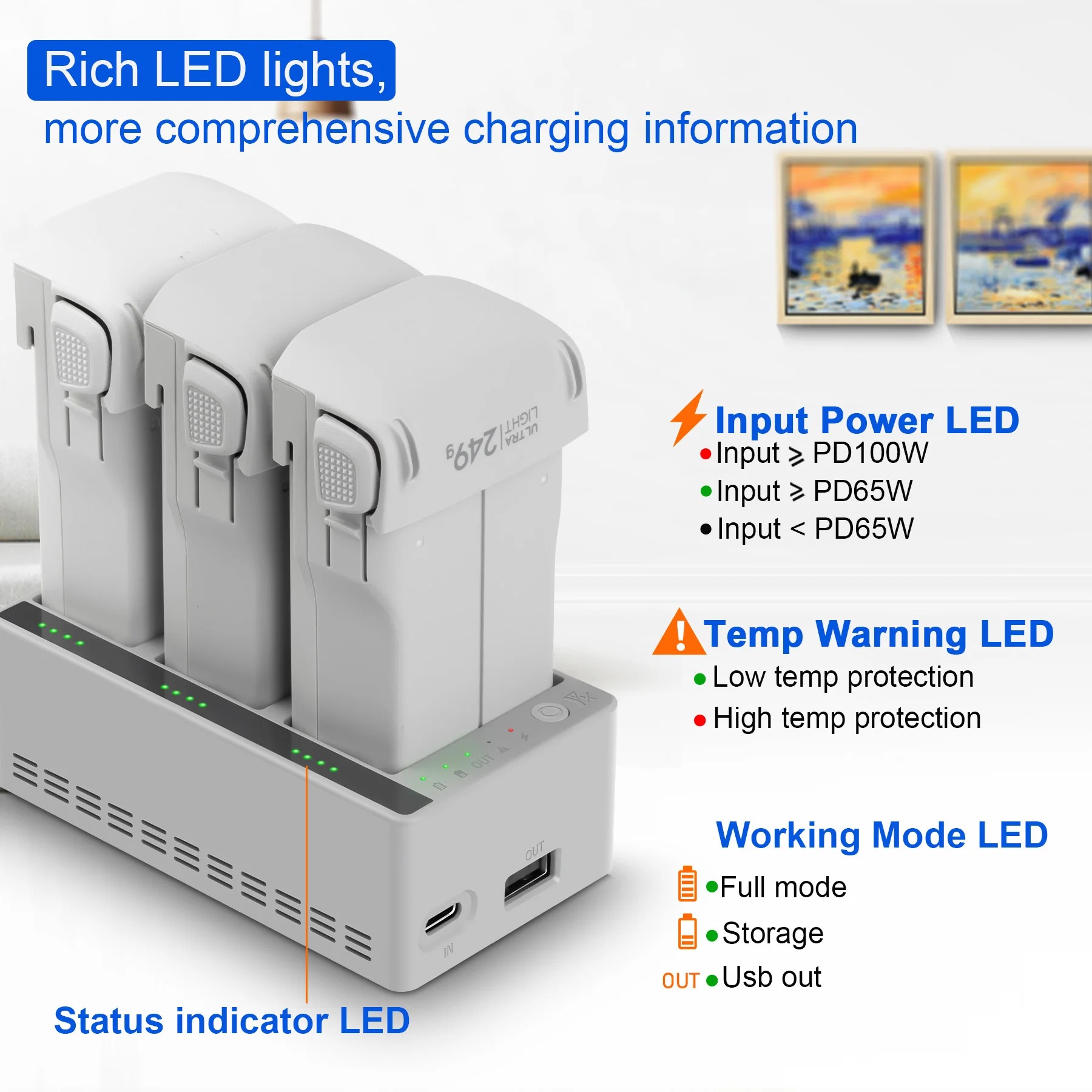 For DJI LITO 1/X1 Drone Batter - đánh giá và giá Drone Power Bank