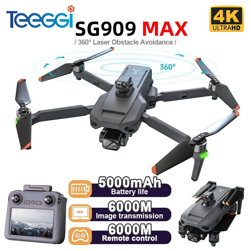 Teeggi SG909 MAX GPS Drone Wit - đánh giá và giá Drone Controller Screen