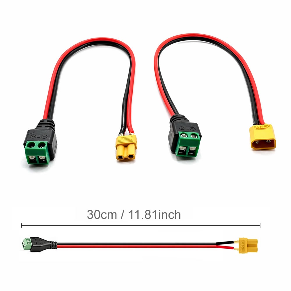 XT30 Male Female Connector Plu - đánh giá và giá Drone Battery Adapter